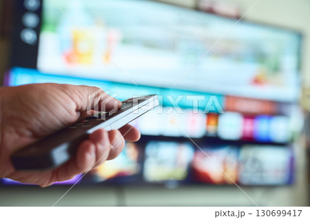 Engaging with a smart TV using a remote 130699417