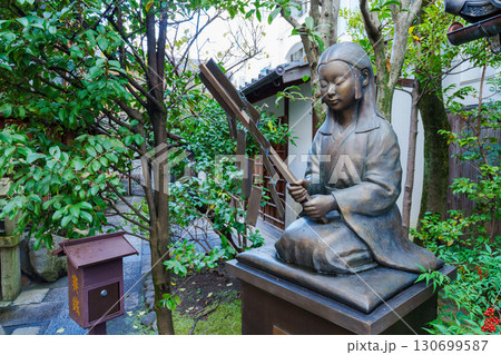 京都 文子天満宮 文子像 京都 文子天満宮 文子像 130699587