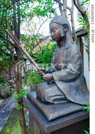 京都　文子天満宮　文子像 130699589