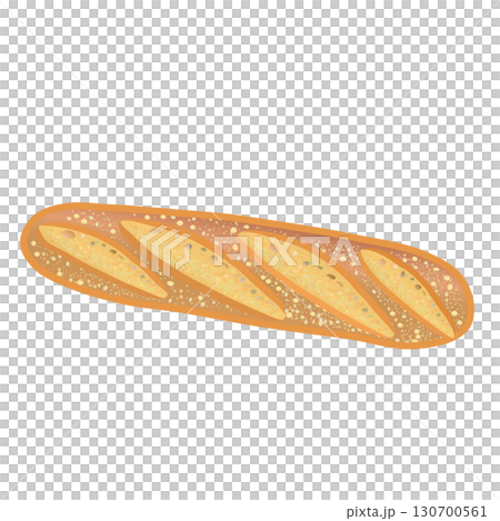 法式麵包的插圖 130700561
