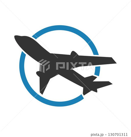 Travel and vacation logo icon illustration 130701311