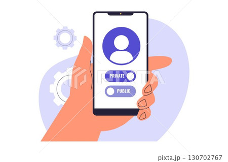 Public versus Private Account Settings 130702767