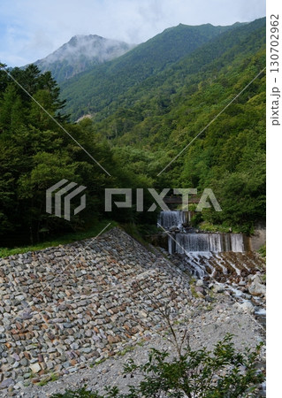 広河原からの北岳 広河原からの北岳 130702962