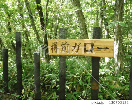 樽前ガローの看板 樽前ガローの看板 130703122