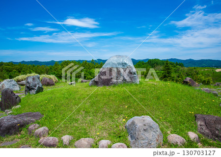 新潟県長岡市　国営越後丘陵公園の銀河の丘周辺 130703127