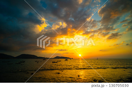 Nature light sunset or sunrise sky colorful sky with amazing clouds in sunset sky landscape light cloud background 130705030