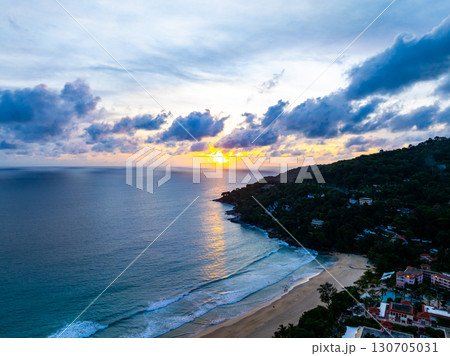 Nature light sunset or sunrise sky colorful sky with amazing clouds in sunset sky landscape light cloud background 130705031