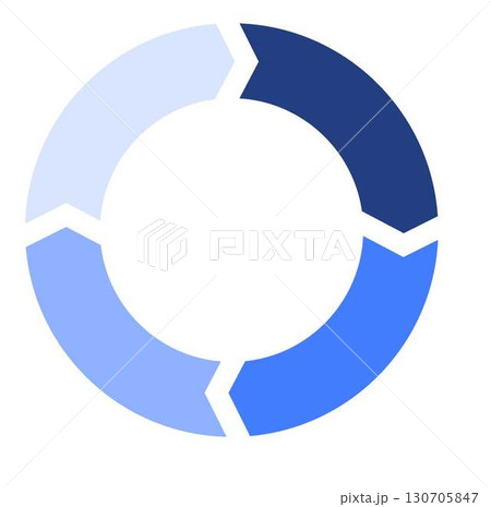 サイクル図 130705847