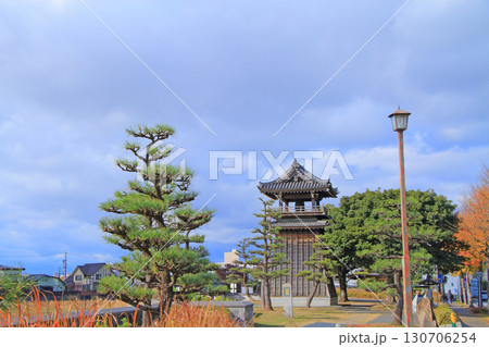 愛知県名古屋市、宮の渡し公園の風景 130706254