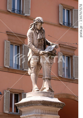 Monument of Luigi Galvani, Italian physician, physicist and philosopher in Bologna, Italy 130707878