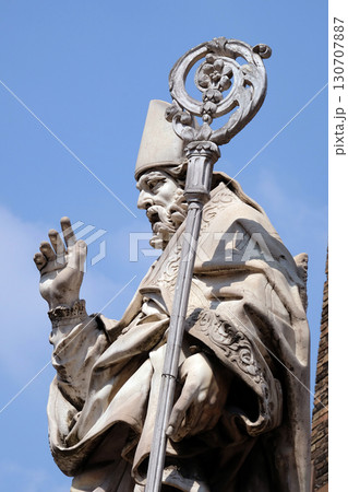 Saint Petronius, Saint Bartholomew church in Bologna, Italy Saint Petronius, Saint Bartholomew church in Bologna, Italy 130707887