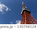 下から見上げた東京タワー 130708128