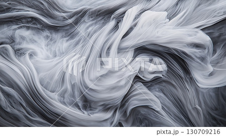 The image is a blurry, wavy line of smoke 130709216