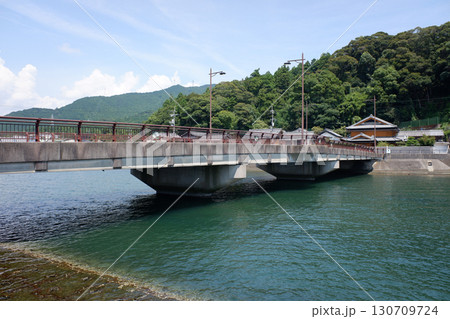 徳島県　牟岐川の大川橋 130709724