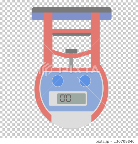 握力計のイラスト 130709840