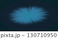 Abstract digital matrix with radiant blue glowing light effects and depth perspective 130710950