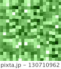 Green digital pixelated pattern with abstract square grid background effect 130710962