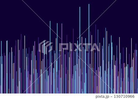 Abstract gradient lines on dark background creating geometric symmetry Abstract gradient lines on dark background creating geometric symmetry 130710966