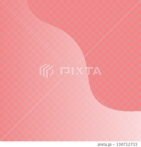 Sinuous white and red checkered transparent blank vector background 130712715