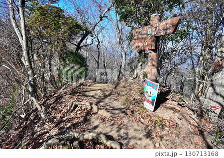 丹沢の相州アルプス 八州ヶ峰の馬渡分岐 丹沢の相州アルプス 八州ヶ峰の馬渡分岐 130713168