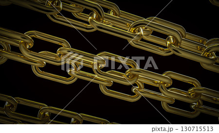 The Gold Chain for Abstract or Business Background concept 3d Rendering. The Gold Chain for Abstract or Business Background concept 3d Rendering. 130715513