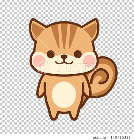 Squirrel whole body 130716331