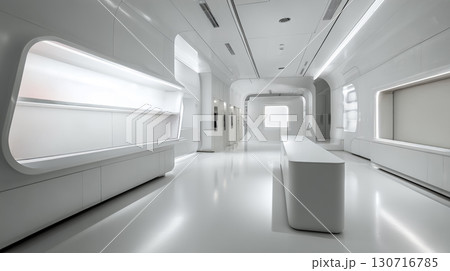 未来の手術室または研究施設 130716785