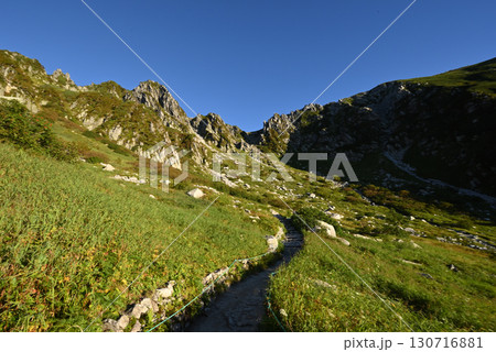 木曽駒ヶ岳登山、中央アルプス、長野県 130716881
