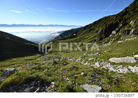 木曽駒ヶ岳登山、中央アルプス、長野県 木曽駒ヶ岳登山、中央アルプス、長野県 130716897
