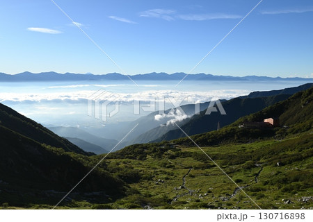 木曽駒ヶ岳登山、中央アルプス、長野県 木曽駒ヶ岳登山、中央アルプス、長野県 130716898