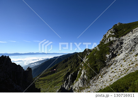 木曽駒ヶ岳登山、中央アルプス、長野県 130716911