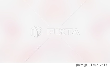 淡いピンク色のふわふわ系の背景画像　ぼかしグラデーション　横長 130717513