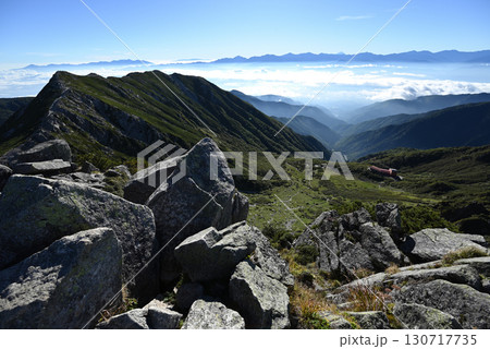 木曽駒ヶ岳登山、中央アルプス、長野県 木曽駒ヶ岳登山、中央アルプス、長野県 130717735