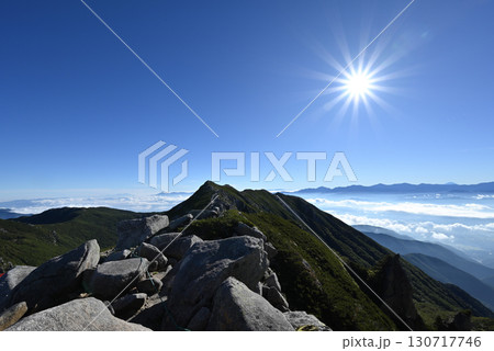 木曽駒ヶ岳登山、中央アルプス、長野県 木曽駒ヶ岳登山、中央アルプス、長野県 130717746