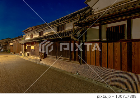 三重県　亀山市　東海道　関宿の町並み 130717889