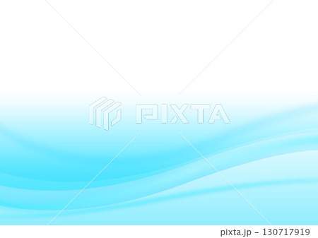 透明感のある水色の抽象背景素材 透明感のある水色の抽象背景素材 130717919