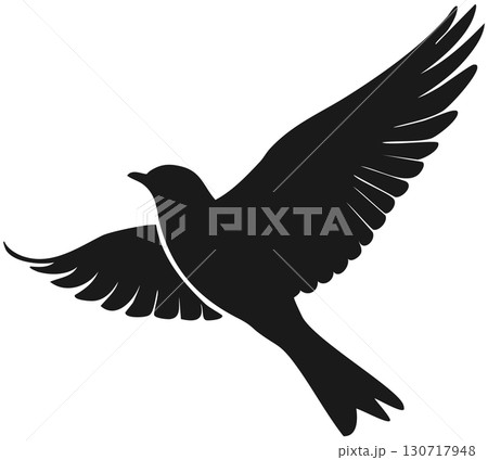 羽ばたく鳥 130717948