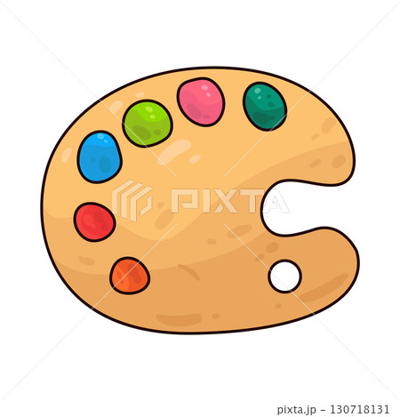 illustration of Paint Palette 130718131