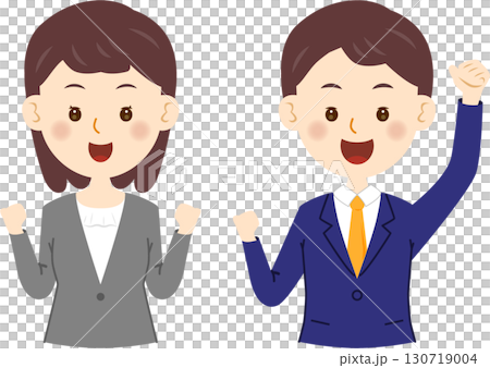 Men and women with pleasing suit Men and women with pleasing suit 130719004