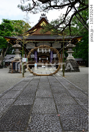 立木神社　夏越しの大祓え（茅の輪くぐり） 130720244