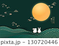 中秋 仲秋 バニー 130720446