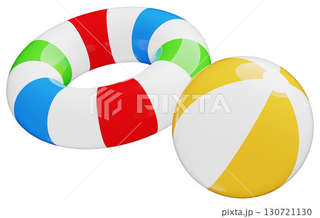 3D_浮き輪_ビーチボール 130721130