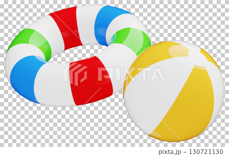 3D_浮き輪_ビーチボール 130721130