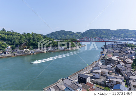 第2音戸大橋から望む音戸の瀬戸 第2音戸大橋から望む音戸の瀬戸 130721464