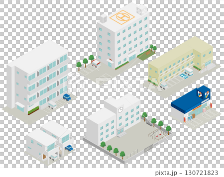 Isometric building and facility material set 2 130721823