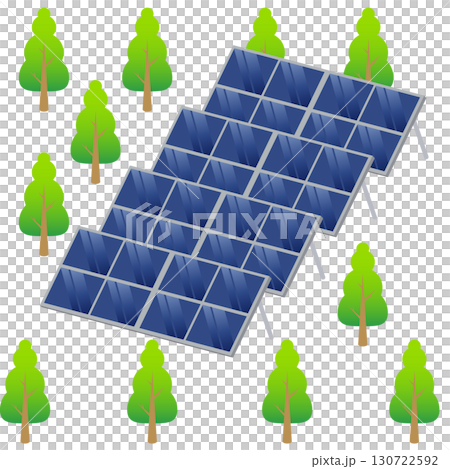 森林地區巨型太陽能發電廠 森林地區巨型太陽能發電廠 130722592