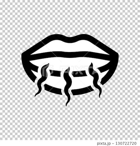 口臭圖像圖示說明 130722720