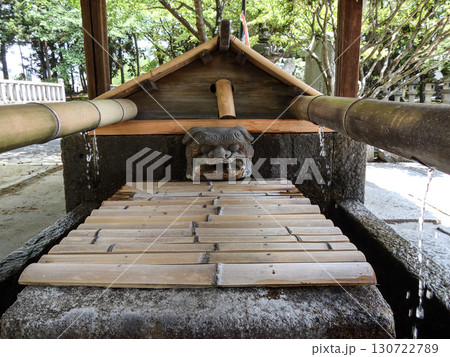 立木神社 手水舎の獅子口 立木神社 手水舎の獅子口 130722789
