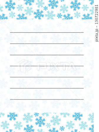 雪の結晶の手紙 130722981
