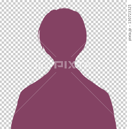 和服を着た男性　影絵 130723325